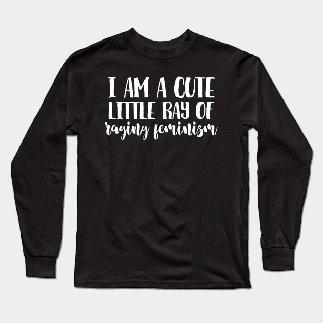 little ray of raging feminism Long Sleeve T-Shirt by juinwonderland 41